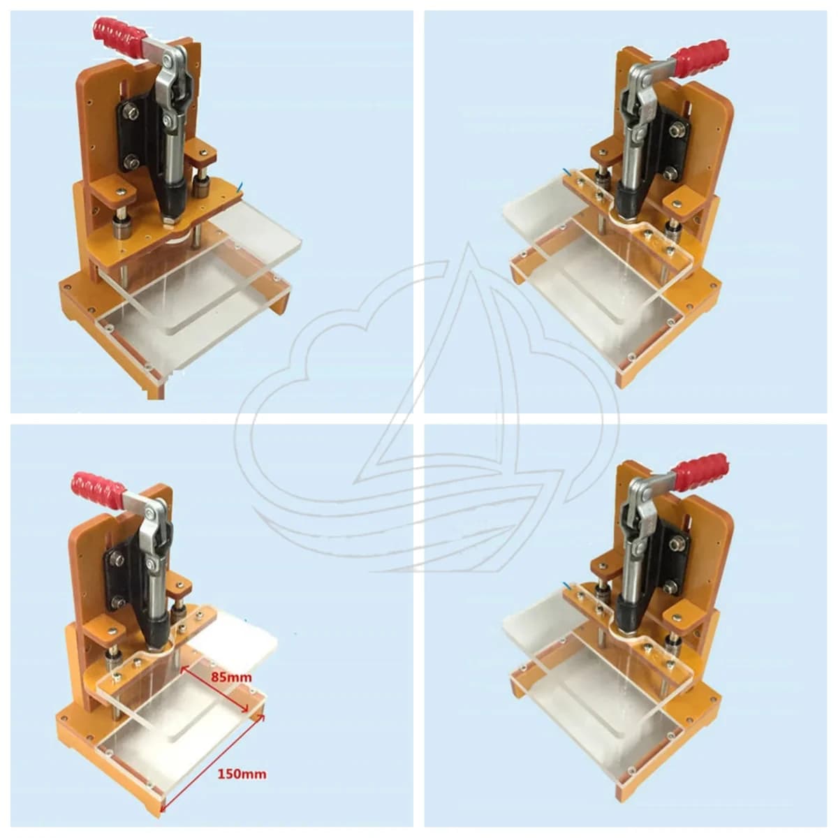 Support de test universel 3D pour PCB, support de test PCBA réglable pour le test fonctionnel des ca