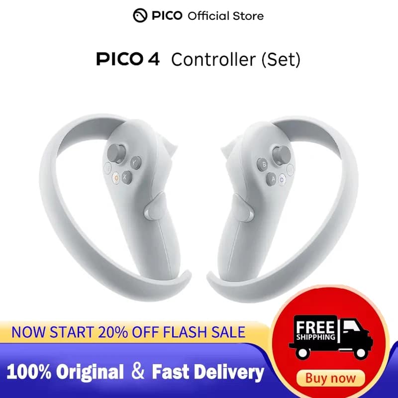 Contrôleur de mouvement Pico 4 VR 100% Original, entièrement compatible avec le casque Pico 4 VR, su