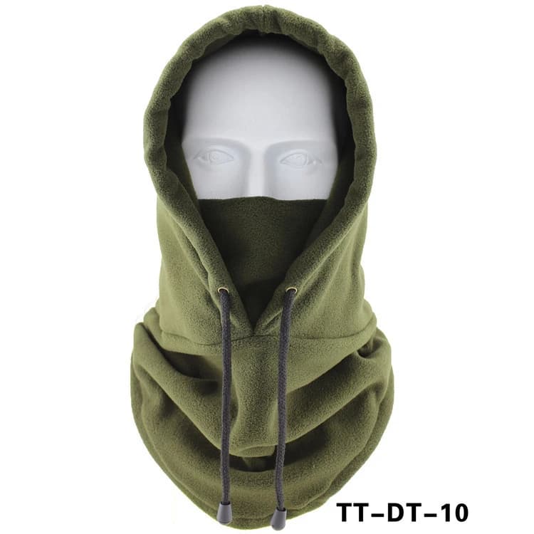 Casquettes de randonnée coupe-vent d'hiver pour hommes, cagoule en polaire thermique, bonnets pour l