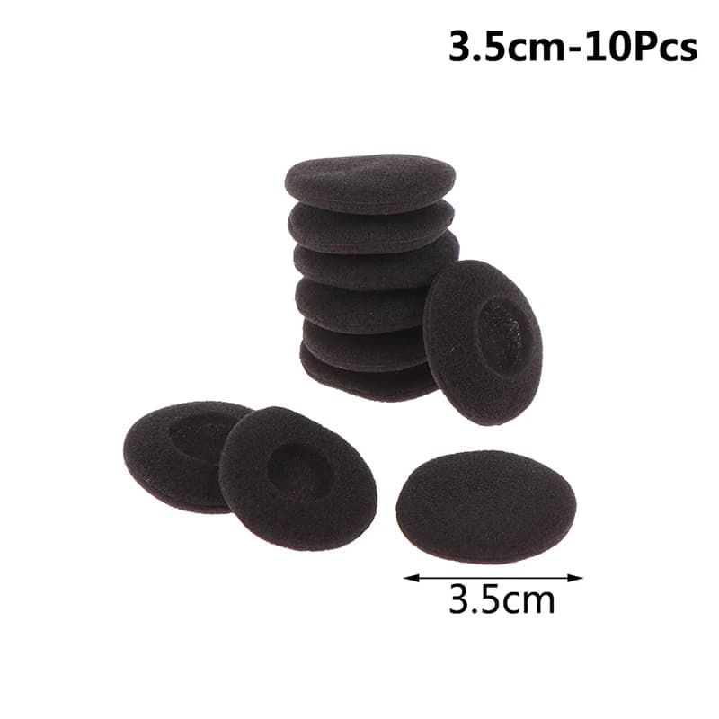 Coussinets d'oreille en mousse optique, coussins pour crochet d'oreille, sauna rond, téléphone, amél