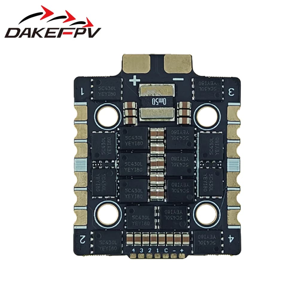 DAKEFPV F7 MINI Flight Stack, contrôleur de vol F7 MINI, ESC mini 55A/60A/70A 20x20mm pour drone FPV