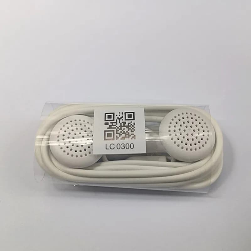 Écouteurs intra-auriculaires portables avec microphone intégré 3,5 mm pour téléphone Huawei Samsung 