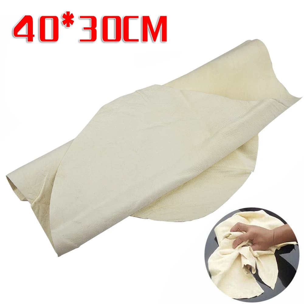 Serviette en Cuir de Daim Naturel Super Absorbant, Soin de Lavage, vaccage Rapide, pour Gril de Mais