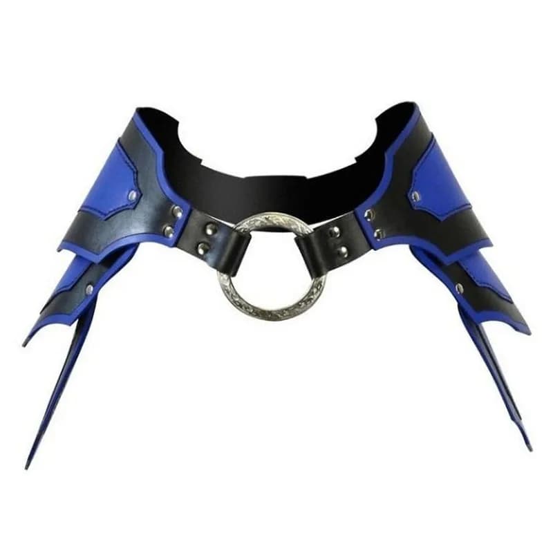 Ceinture en cuir PU Steampunk médiéval, Faulds Tasset Viking Pirate chevalier, armure de jambe, Cost