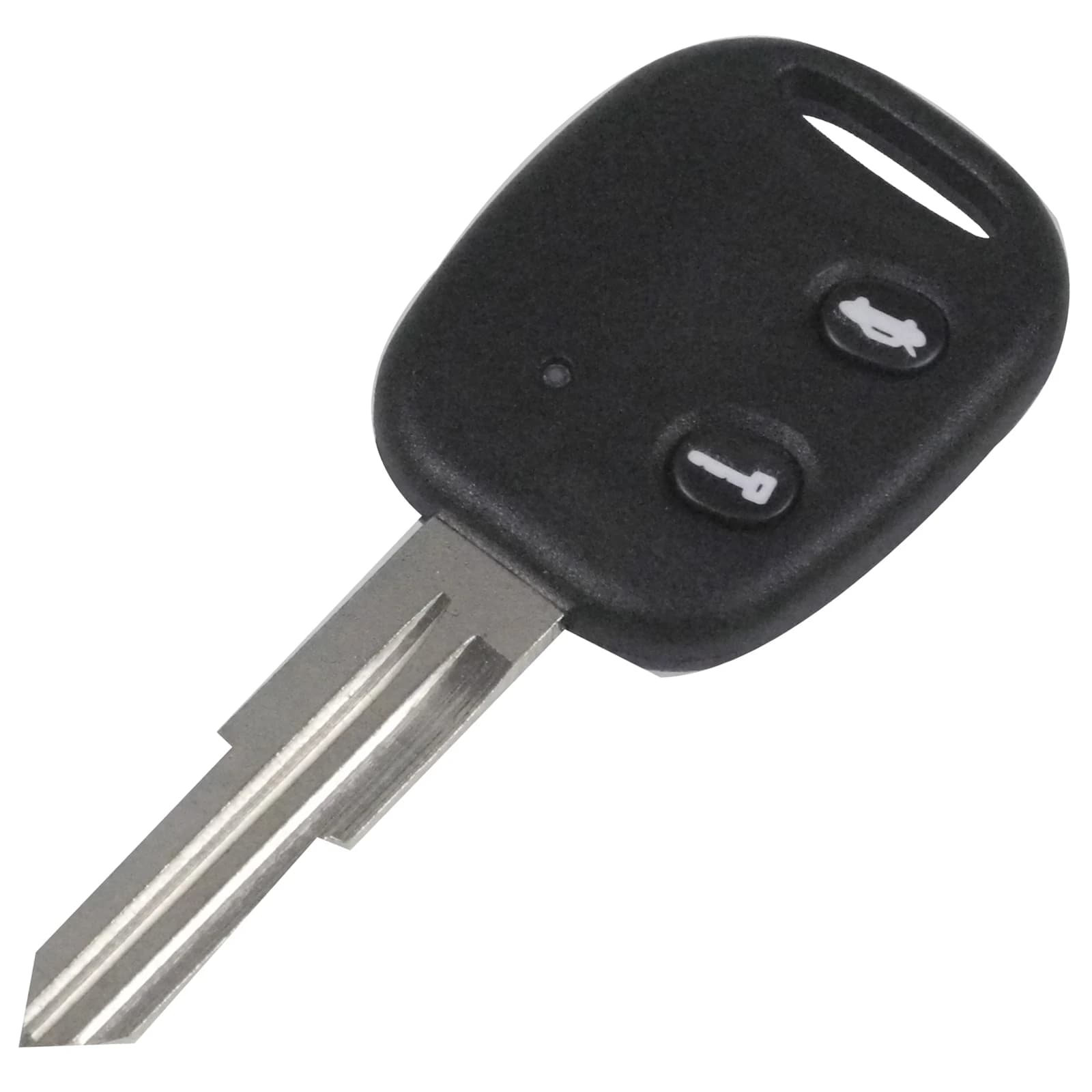 Jingyuqin – clé télécommande à 2 boutons pour CHEVROLET LOVA SAIL, lame en laiton non coupée, coque 