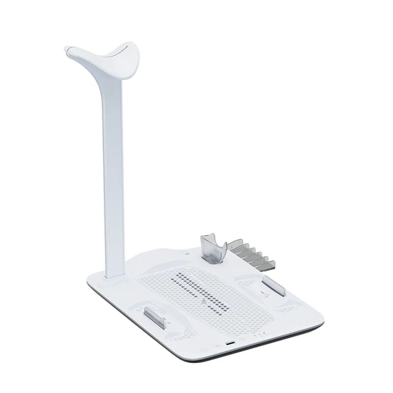 Support de refroidissement pour console PS5 Slim & Pro, station de charge double contrôleur avec 7 l