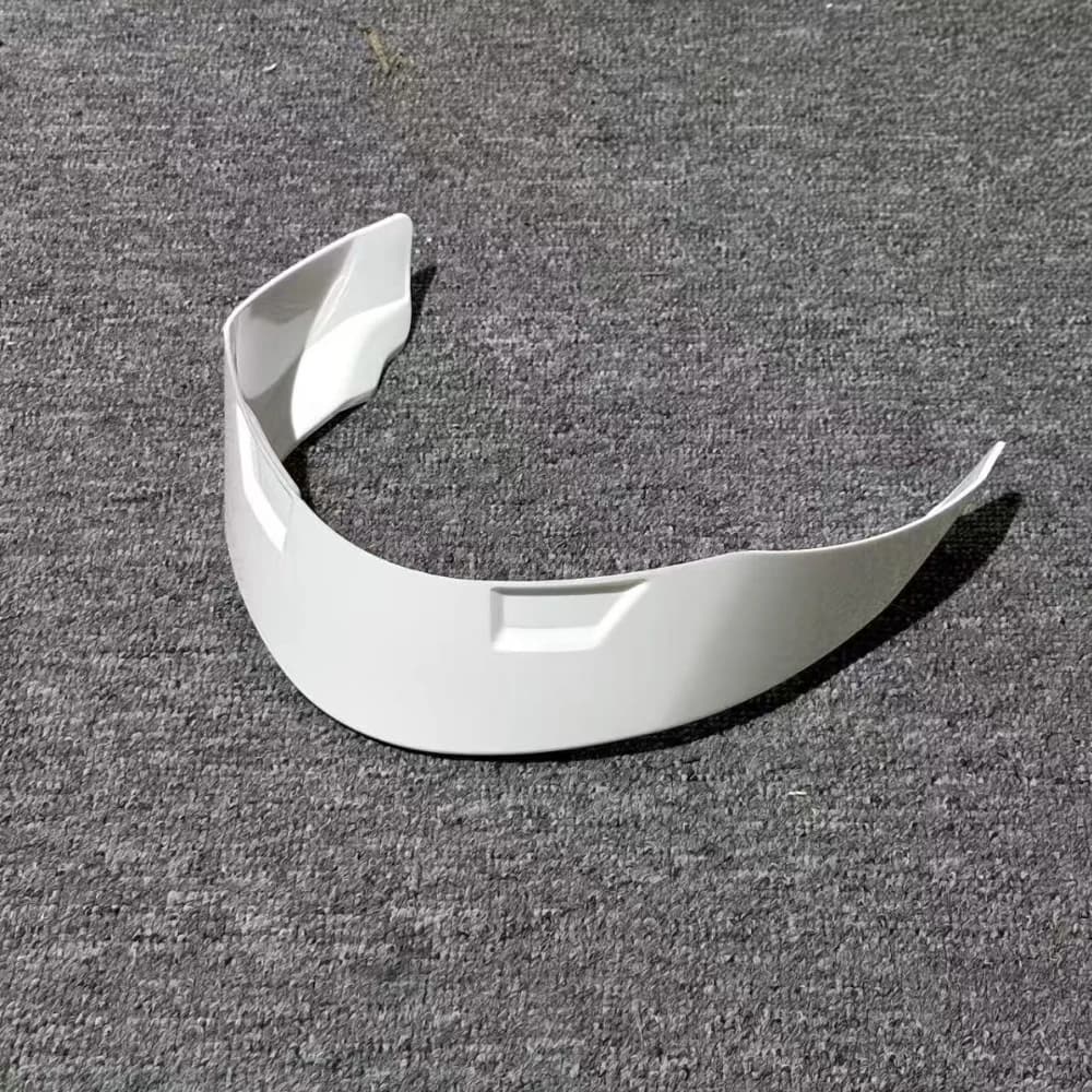 Aileron de casque de moto, grande aile arrière, installation non destructive, compatible avec SHOEI 