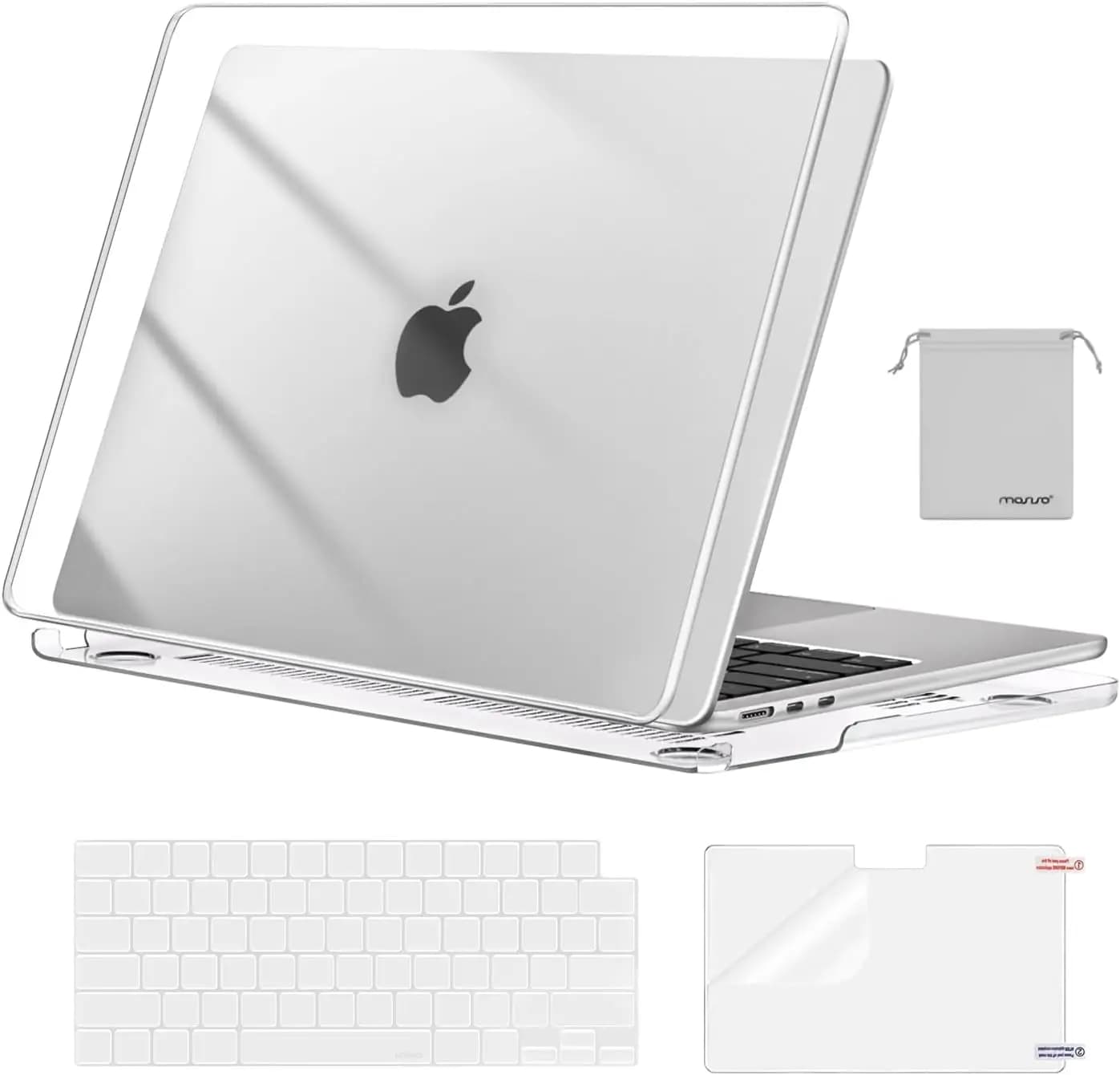 Coque pour MacBook Air 13 pouces M4 A3240 A3113 A2179 A2338 Air15 A3241 A3114 Funda pour Pro 14 16 A