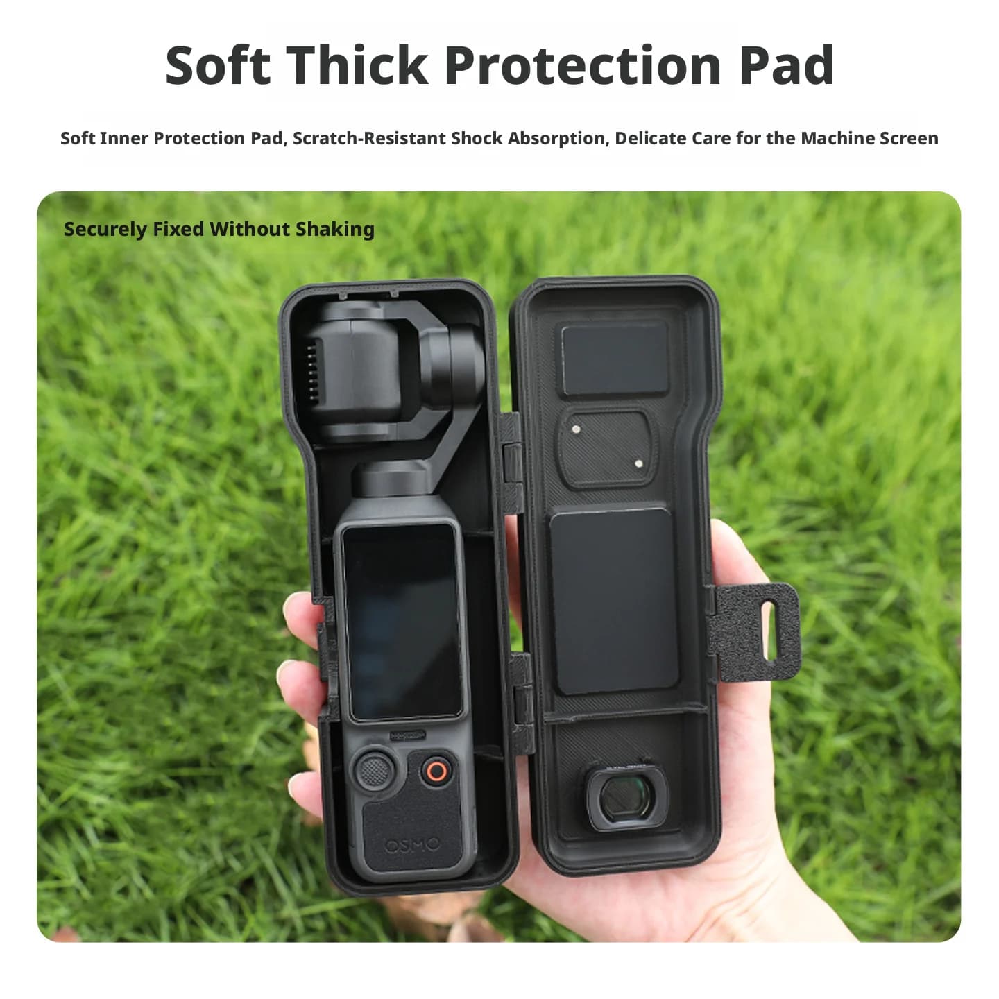 Sac de rangement portable pour accessoires DJI OSMO Pocket 4, étui de protection rigide, livré avec 