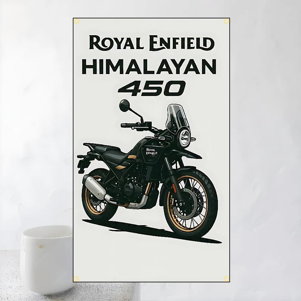 Drapeau de moto Royal Enfields Racing, bannière imprimée en Polyester, 60x90cm, 90x150cm, pour la dé