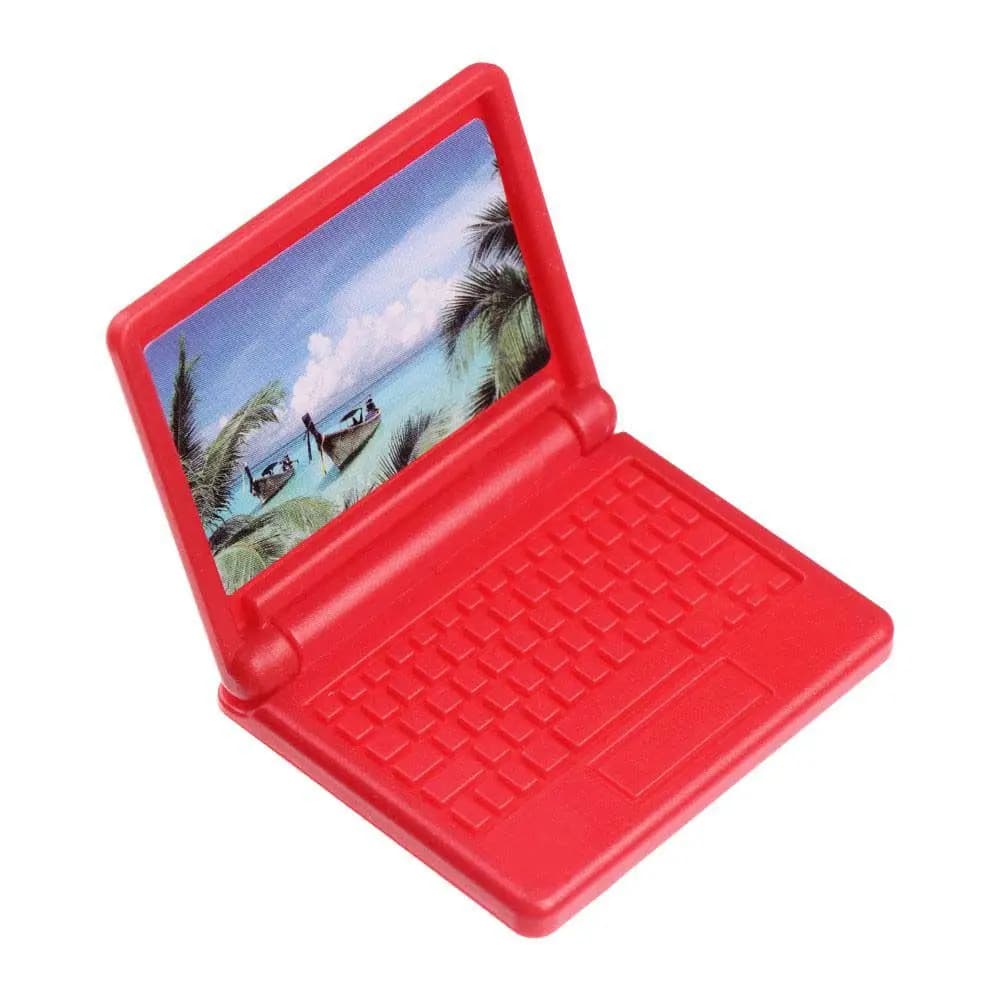 Maison de poupée décor bricolage accessoires maison de poupée Simulation ordinateur portable maison 