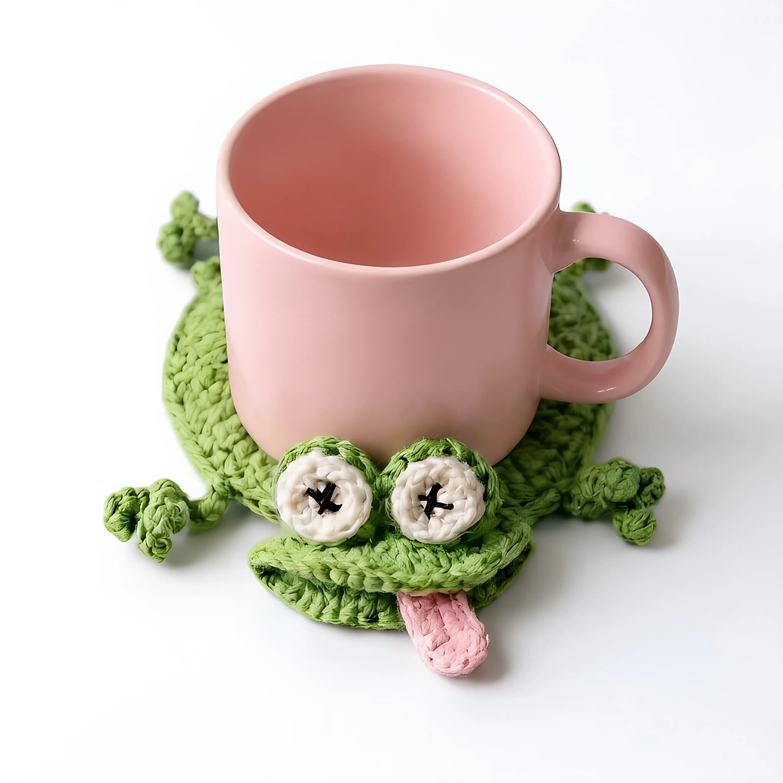Souris en crochet et autres dessous-de-verre au crochet
