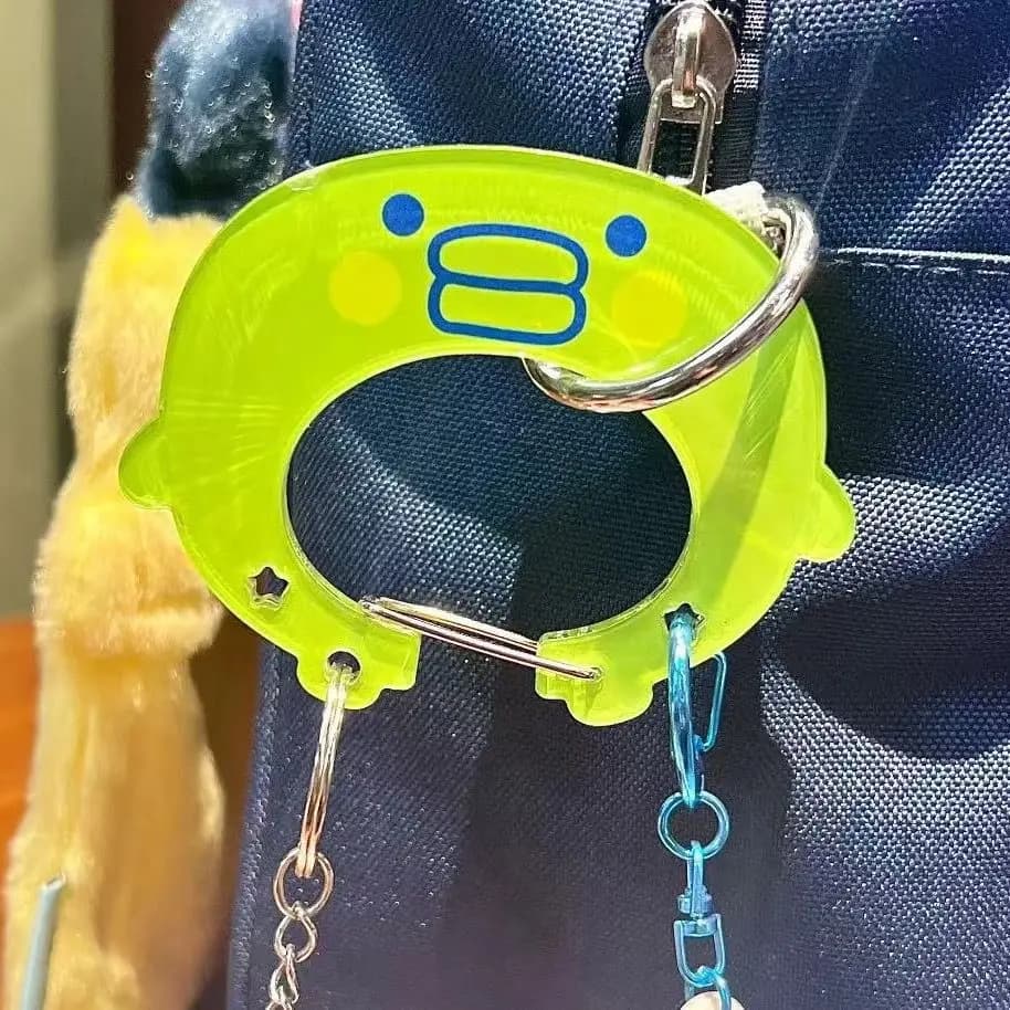 Porte-clés créatif en acrylique Tamagotchi Mametchi Kuhcipatchi, ornements à suspendre pour sac à do