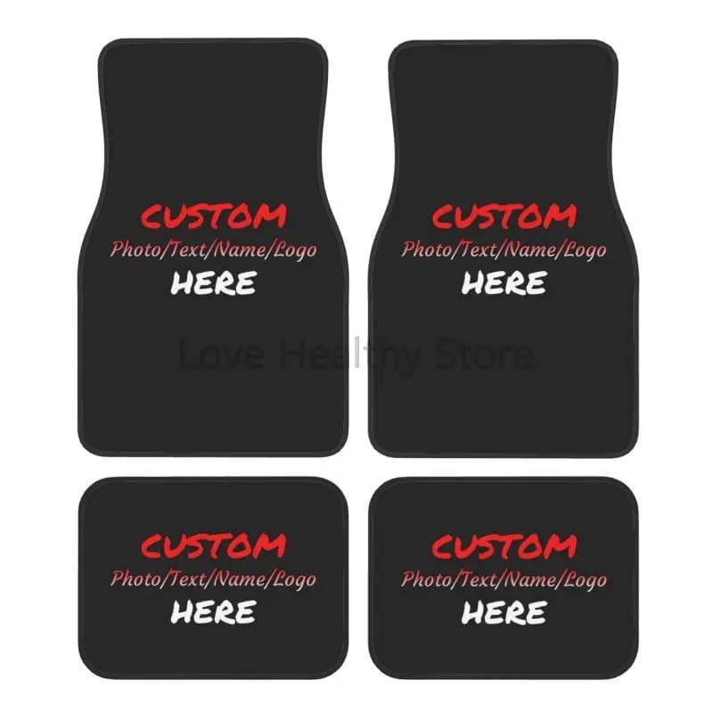 Tapis de sol de voiture personnalisé Tapis de voiture personnalisés avec votre image personnalisée N