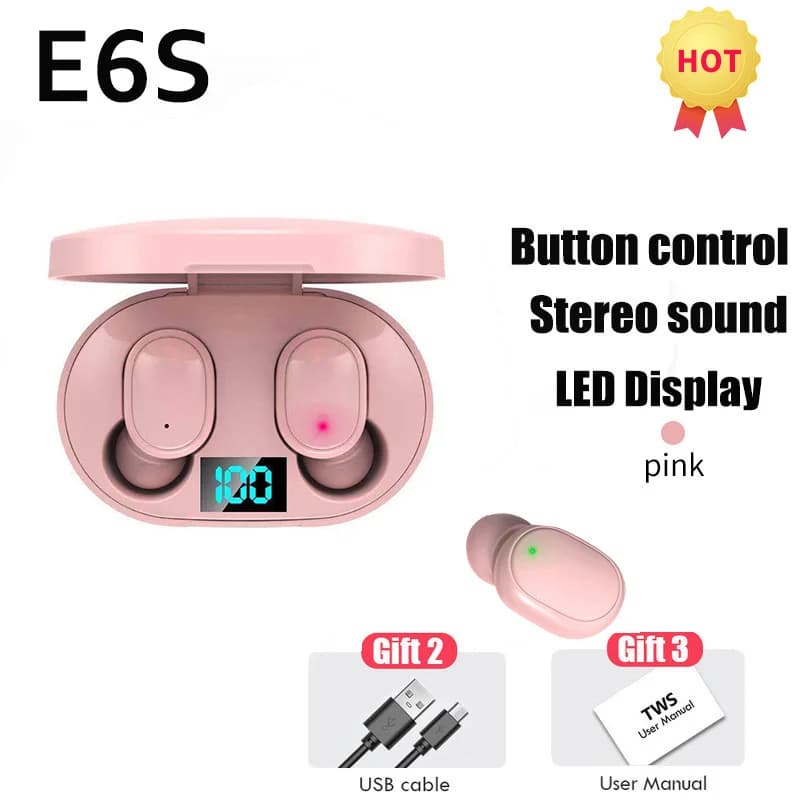 Écouteurs sans fil Bluetooth 5.1, suppression du bruit, oreillettes de sport, pour la course à pied,