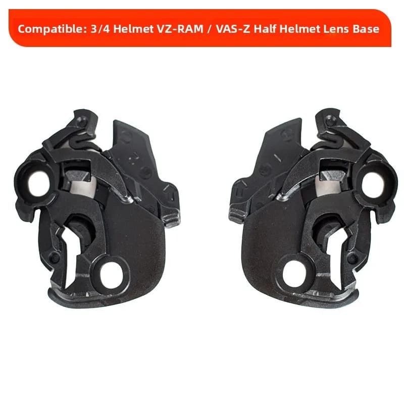 Casque de moto 3/4 Base d'objectif VZ-RAM Demi-casque VZ-RAM/vas-z Base de demi-casque de rallye Mat