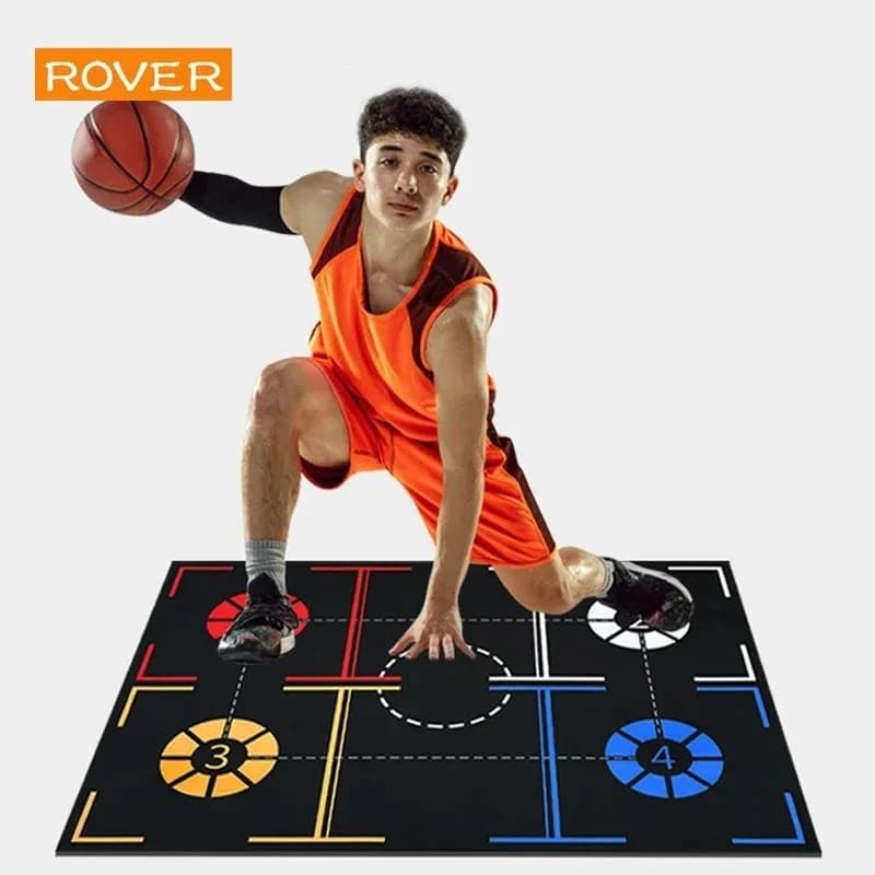 Tapis d'entraînement de basket-ball, matériau insonorisant antidérapant, tapis antidérapant pour ent