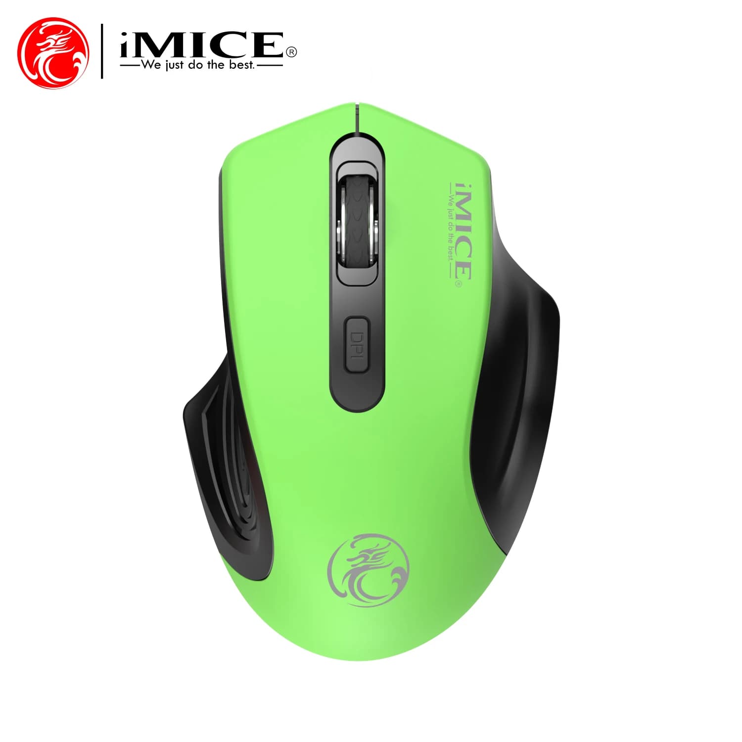 Souris silencieuse sans fil 2.4G USB batterie suivi optique souris d'ordinateur récepteur souris sil