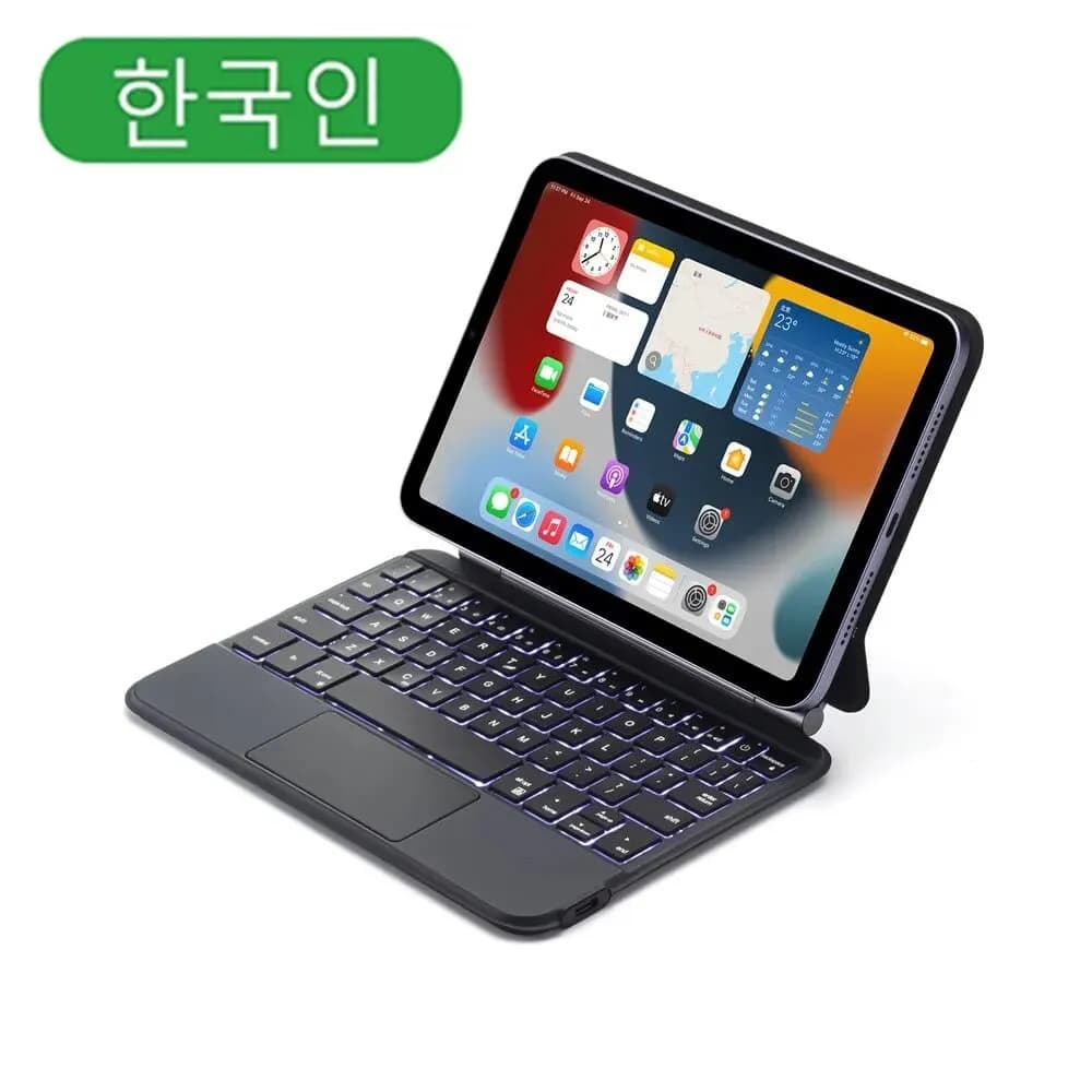 GOOJODOQ – étui à clavier magique pour iPad Mini 6, support flottant en porte-à-faux de 6e génératio