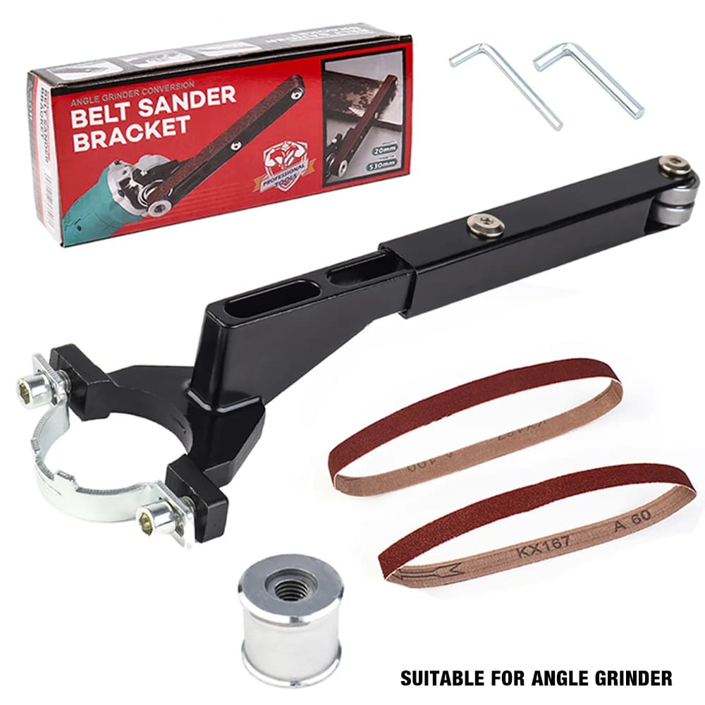 Accessoires de ponceuse à bande de Modification de meuleuse d'angle à la maison, outils de meuleuse 