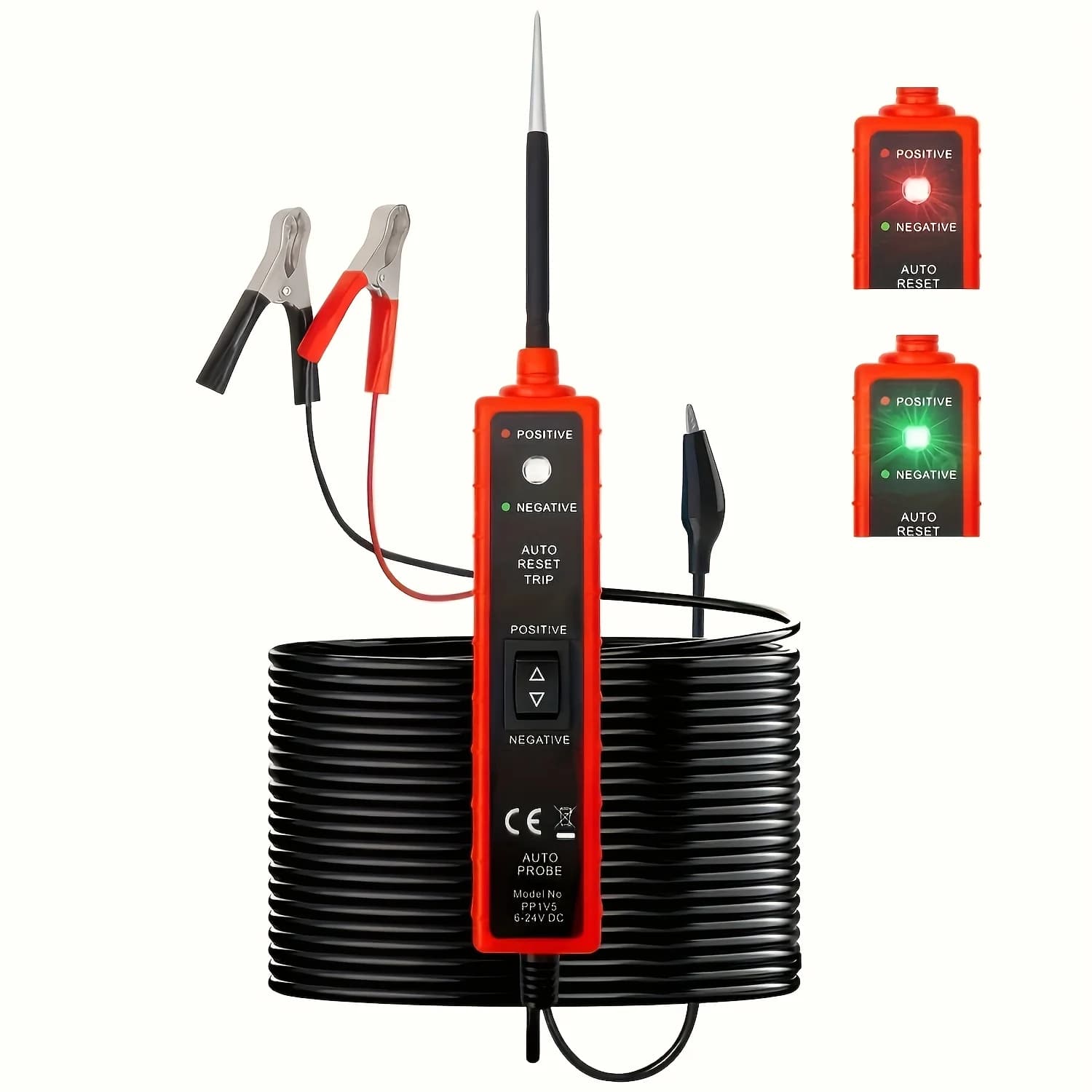 Testeur multifonctionnel de système électrique automobile 6V-24V DC |     Outil de diagnostic avec t