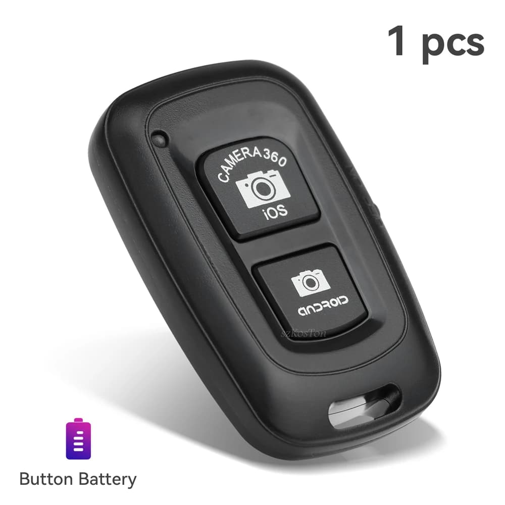 Déclencheur à distance pour téléphone, contrôle sans fil compatible Bluetooth pour monopode, caméra 
