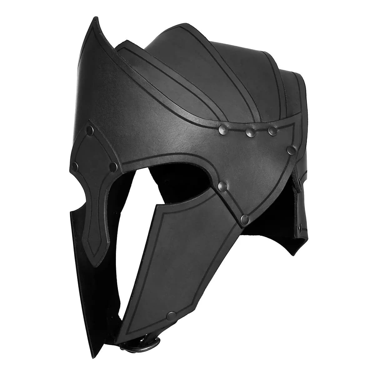 Casque d'elfe de guerrier fantastique Vintage, garde-chef de la Renaissance médiévale, jeu de rôle d
