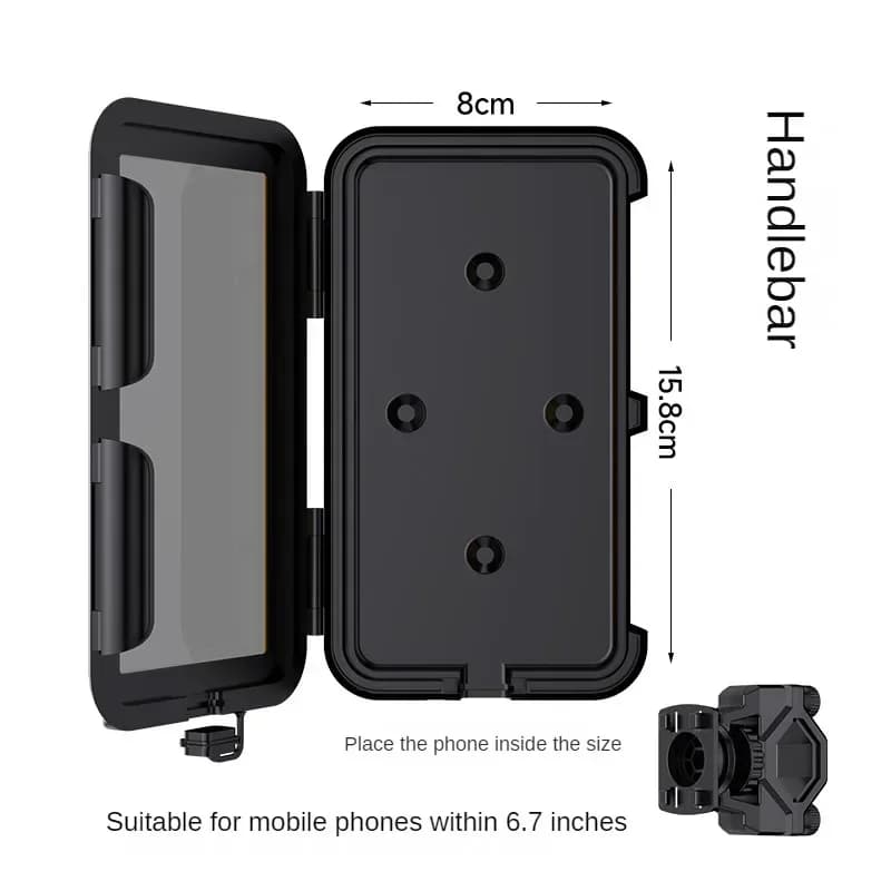 Support de téléphone pour Moto, étui étanche pour vélo, Support de guidon, étui étanche pour Scooter