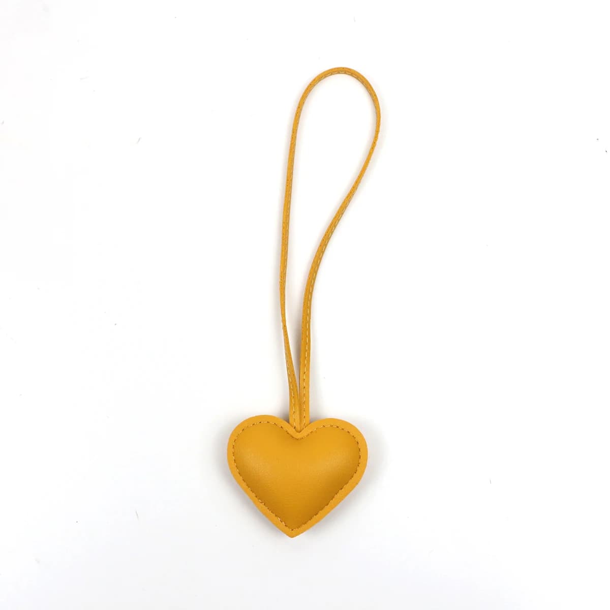 Accessoires de sac en cuir d'amour créatif de lettre personnalisée, accessoires de sac pendentif de 