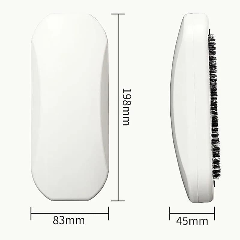 Brosse à poussière pour tapis, Table de chevet en plastique, balayeuse de miettes, nettoyeur de pelu