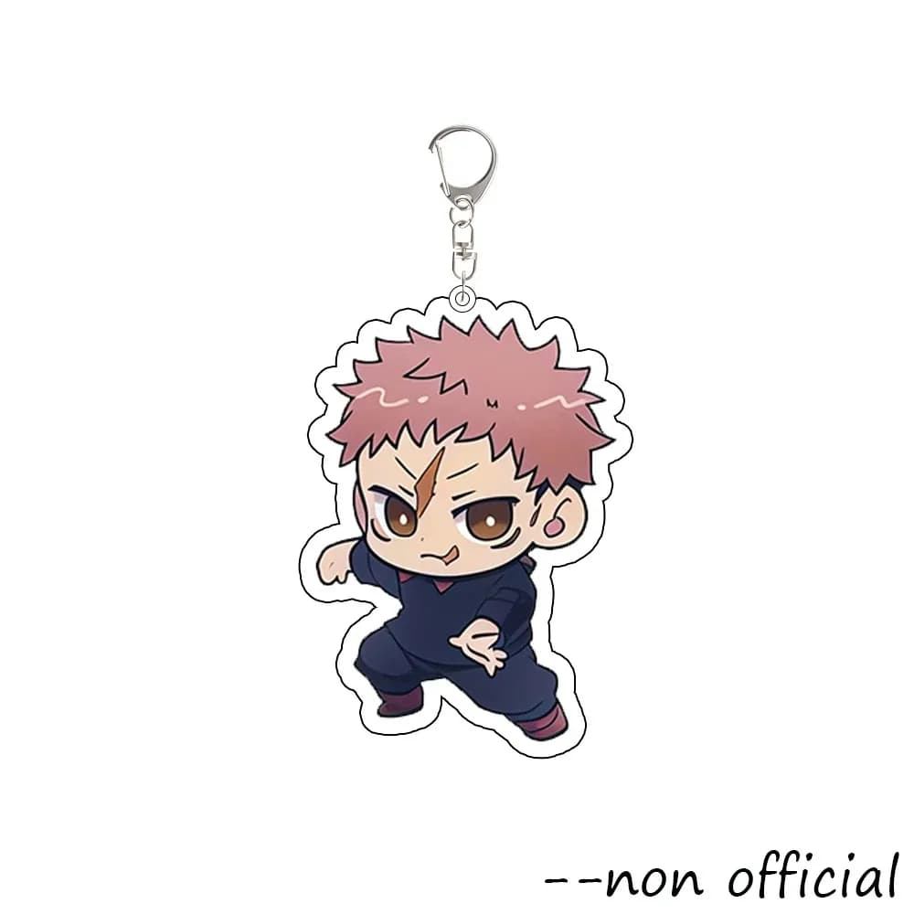 Porte-clés en acrylique pour anime JJK, pendentif de collection Fushiguro Megumi, Okkotsu Yuta, Chos