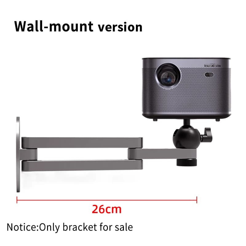 Support de montage mural pour projecteur, Support mural pliable réglable multi-angle, accessoire de 