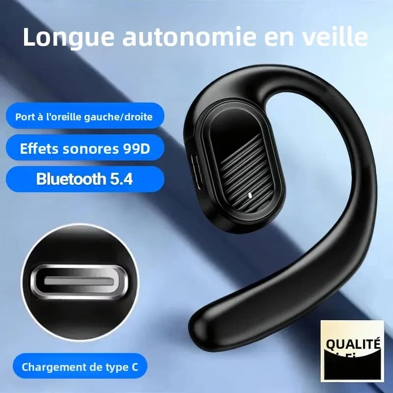 Écouteurs sans fil Bluetooth 5.4