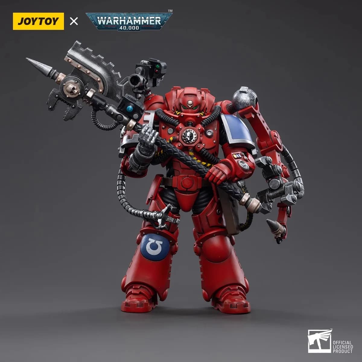 【Accessoires】Figurines d'action JOYTOY Warhammer 1/18 Ultramarines Primaris Techmarine Brother Tybestis
