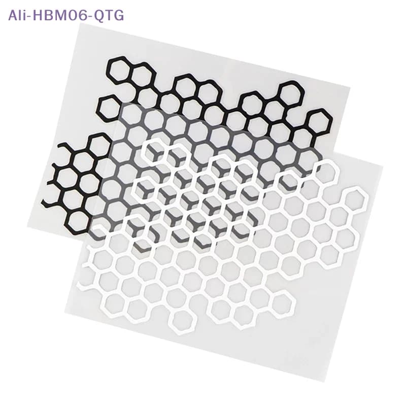 [Neuf] 1 autocollant de moto en nid d'abeille, autocollants pour casque, autocollants imperméables pour casque, autocollants pour moto, autocollants pour pare-chocs
