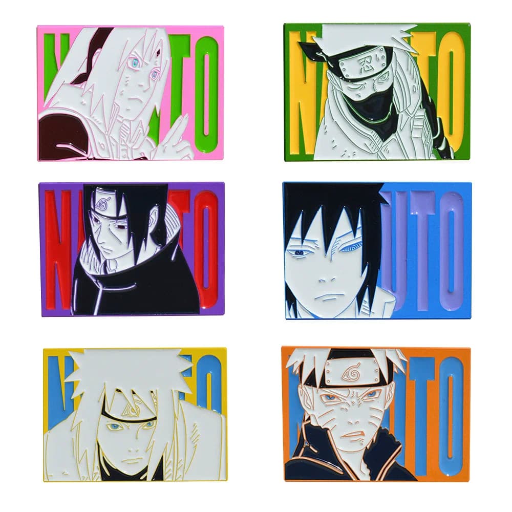 Broche en émail Naruto Itachi Uchiha Sasuke Kakashi