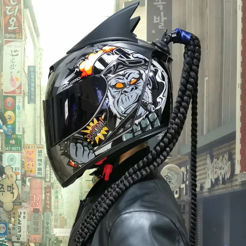 Casque de moto intégral