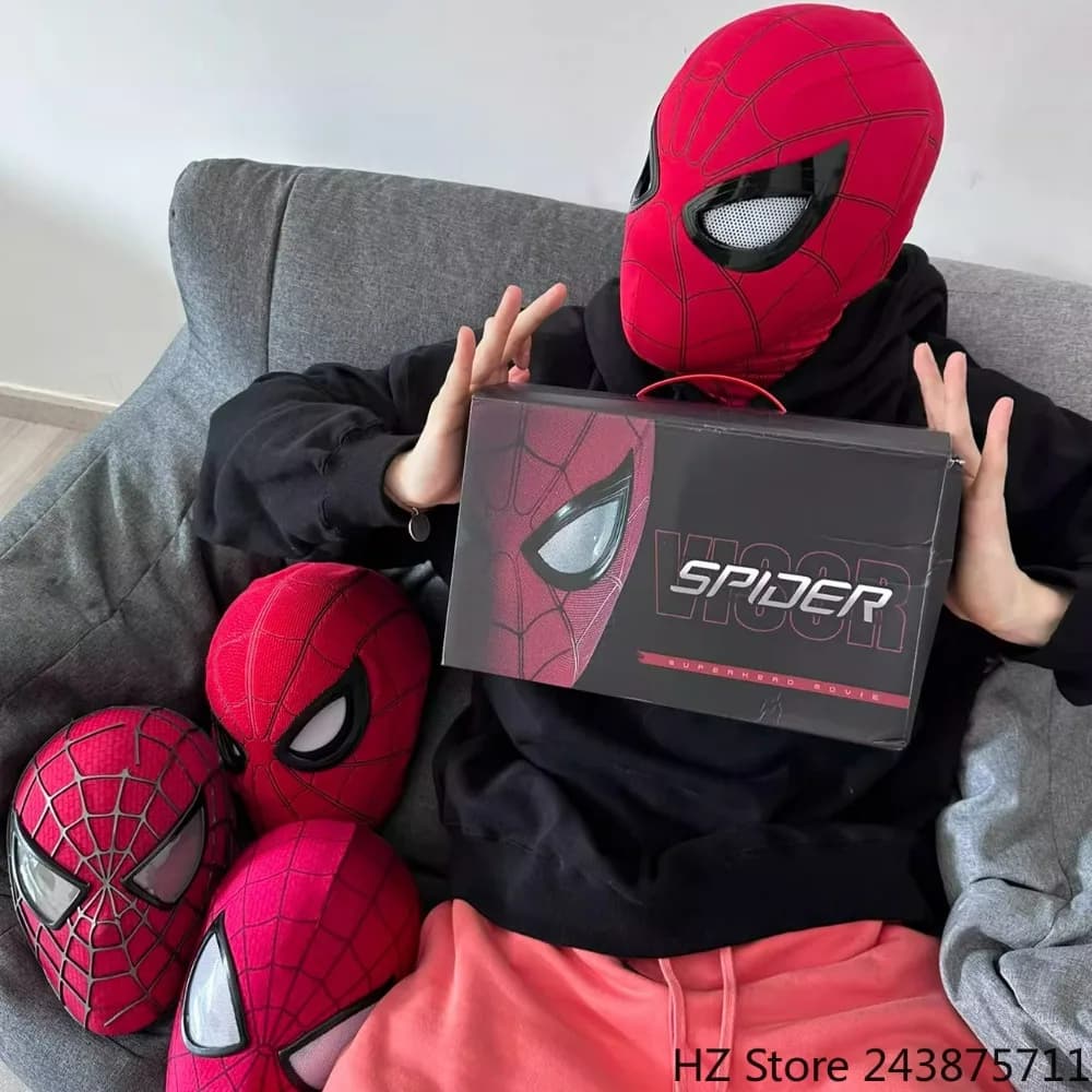 Masque Spiderman avec coque faciale