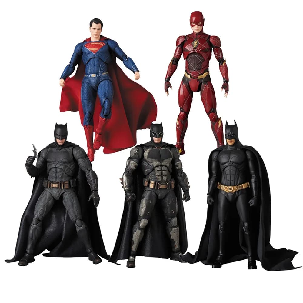 5 TYPES 16CM Batman Superman figurines modèle jouets cadeau