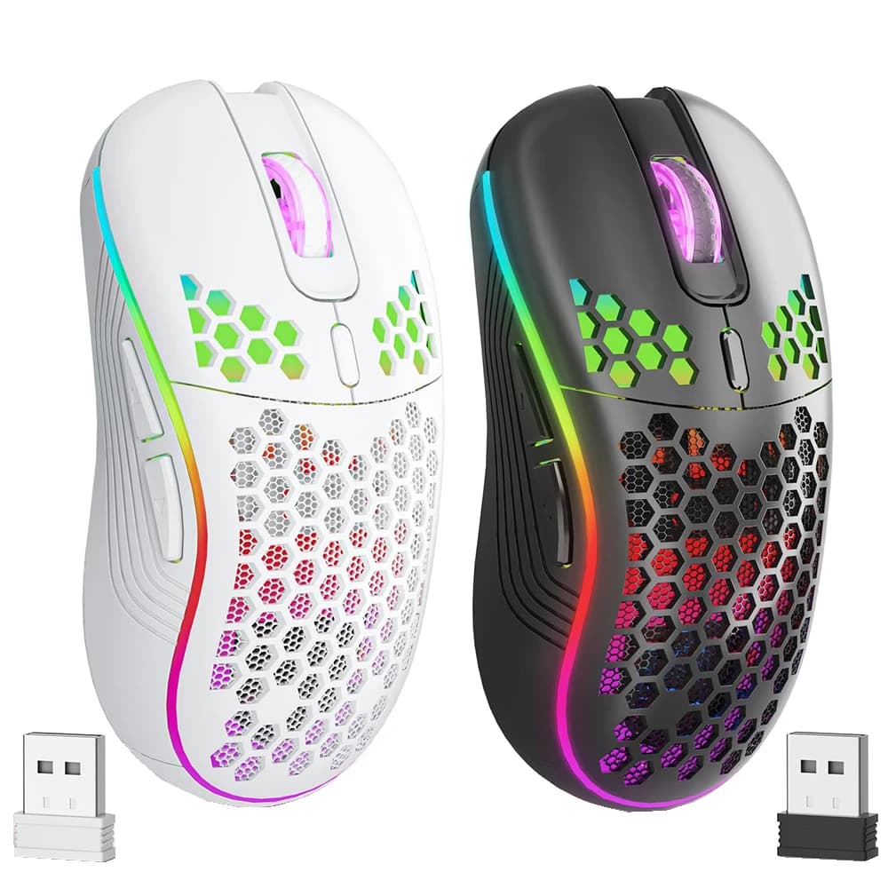 Fournitures de bureau souris de jeu sans fil 2.4G