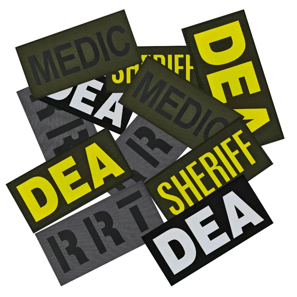 Patch auto-agrippant DEA MEDIC RRT SHRIFF pour sac à dos