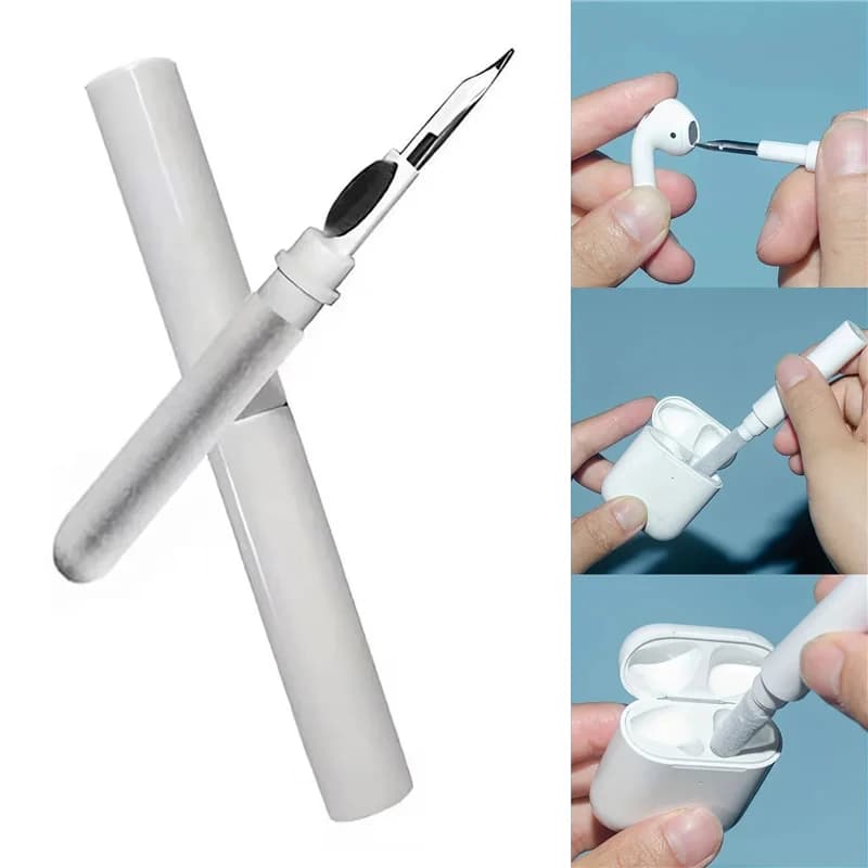 Kit de nettoyage pour écouteurs Airpods Pro 3 2 1, nettoyeurs d'écouteurs, outils de livres pour téléphone portable, brosse de boîtier, ensembles de sauna, 3 en 1