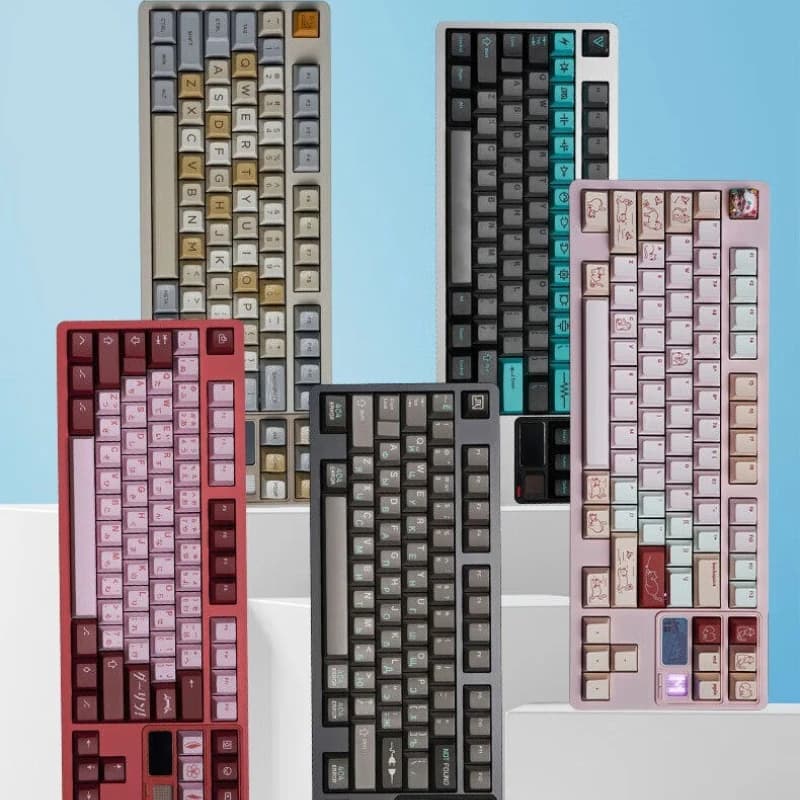 Kit de clavier mécanique sans fil Bluetooth double mode QK80MK2 qwertykeys avec coque en aluminium personnalisée