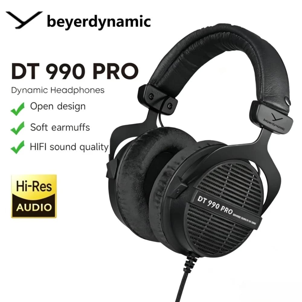 Casque Beyerdynamic DT 990 Pro à conception ouverte
