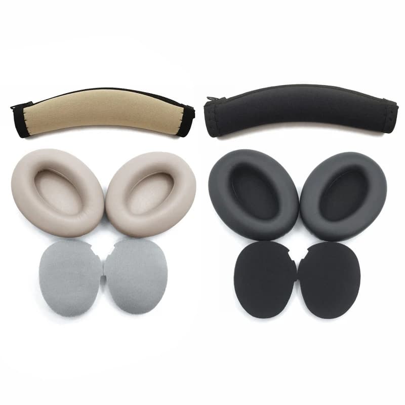 Coussinets d'oreille en mousse à mémoire de forme, oreillettes de remplacement pour casque Sony WH-1000XM3 1000XM3 MDR 1000X WH-1000XM2