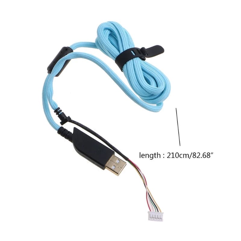 Câble souris USB 2 mètres, fil souris pour souris ZOWIE EC1-A EC1-B FK1