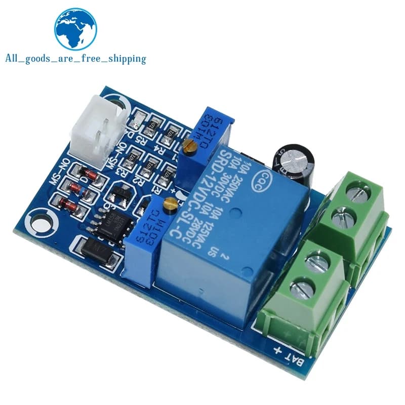 Commutateur de contrôleur de charge automatique, coupure basse tension de batterie 12V, carte de protection de récupération, sous-vêtements techniques