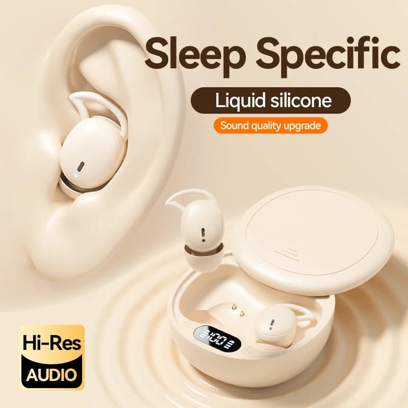 Casque de sommeil antibruit à effet sonore Berlin sans pression sur les oreilles