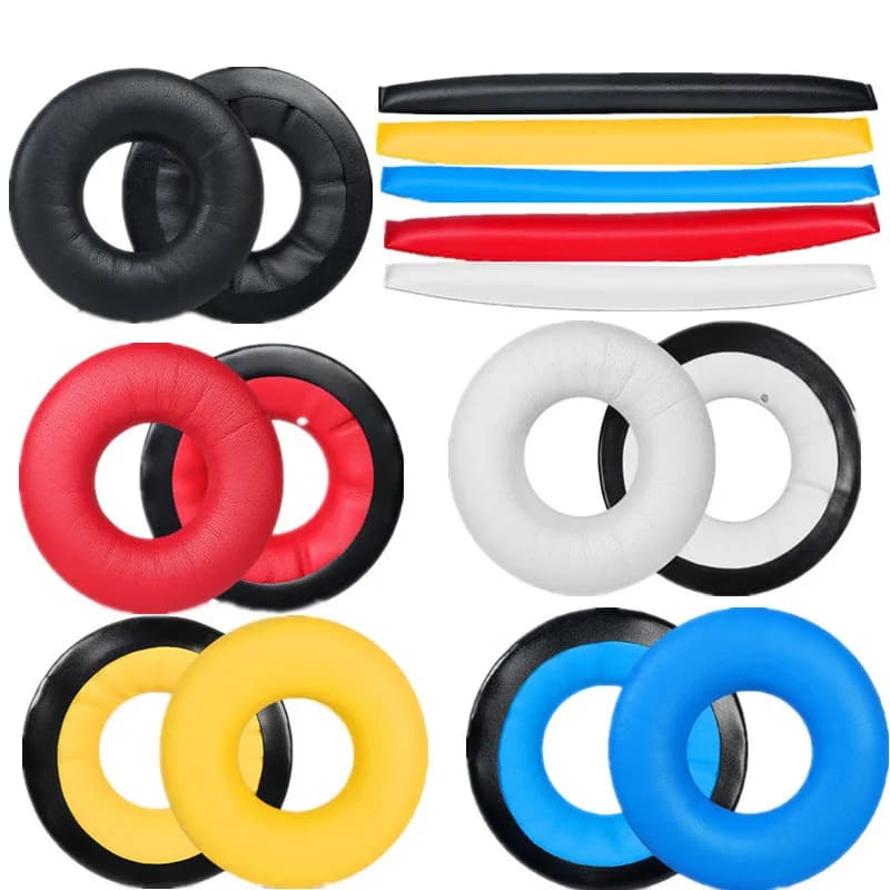 Coussinets d'oreille de remplacement en mousse pour casques Sennheiser HD25 HD25-1 HD25-II HD25SP 25SP-II