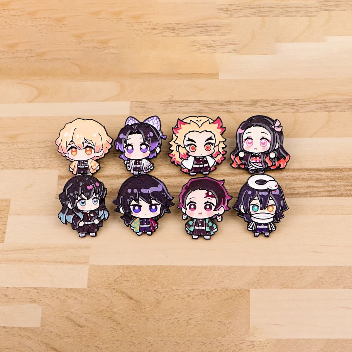 Broche en émail pour personnage de dessin animé